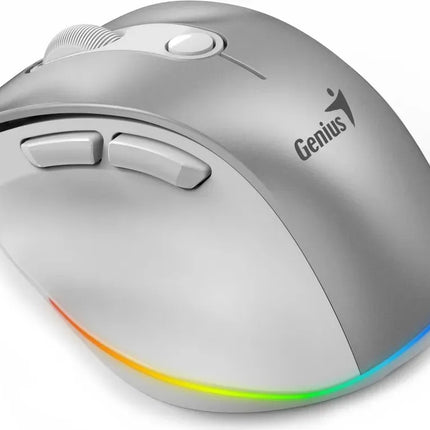 Mouse Genius RS2 Ergo 9000S Pro | Inalámbrico | Receptor USB | Diseño Ergonómico | 2400 DPI