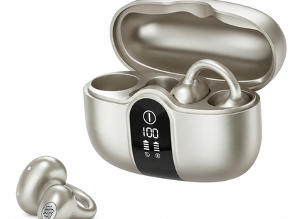 Blackview Audífonos inalámbricos IPX5 ENC dorado, AirBuds 15