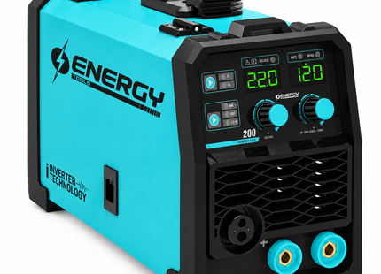 Energy Soldadora Inverter 3 en 1 200A y Máscara, IMET200 BV AD + WM30/1