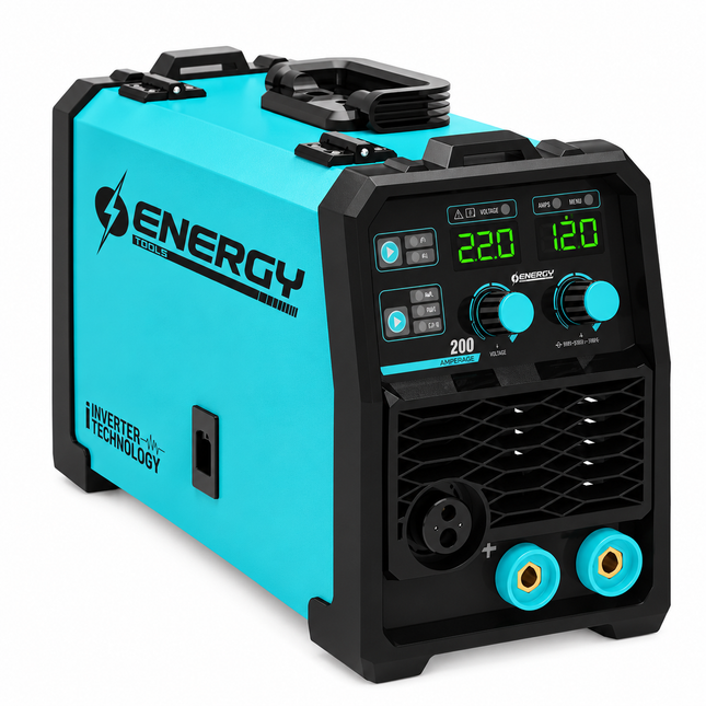 Energy Soldadora Inverter 3 en 1 200A y Máscara, IMET200 BV AD + WM30/1