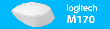 Mouse Logitech M170 | Inalámbrico | 1000 DPI | Receptor USB