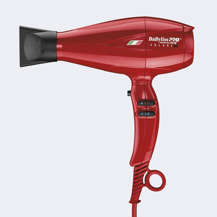 Secadora BaByliss Rápido | 2000W | Roja | Alta Potencia | Tecnología Avanzada