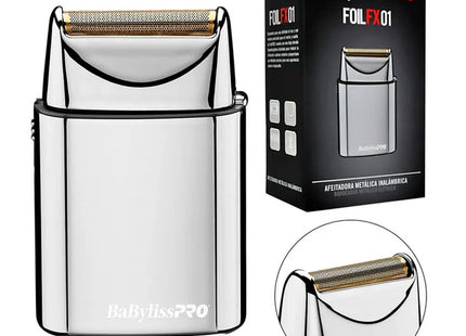 Barberology Afeitadora lámina dorada foil, FX01