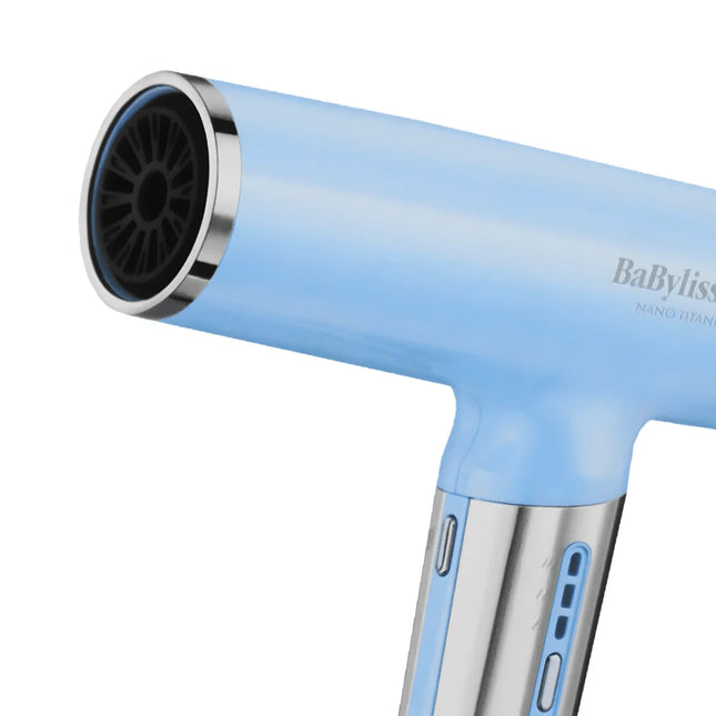 BaBylissPRO Secadora Nano Light Iced Blue 1400W, 818803