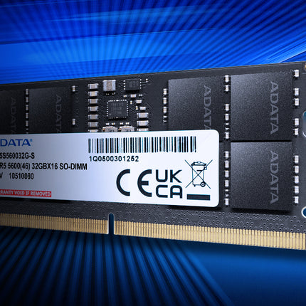 Memoria RAM Laptop ADATA GOLD GD5S5600732G-SMI | 32GB | DDR5 5600MHz | SO-DIMM