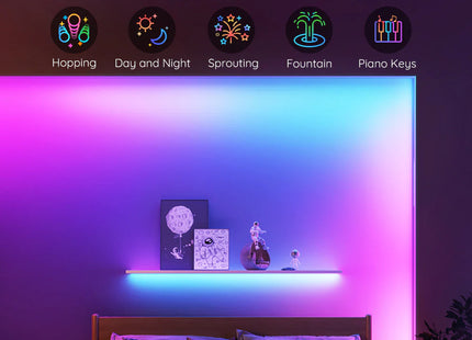 Luces Govee Basic WiFi RGBIC LED Strip, 10 metros, H618C