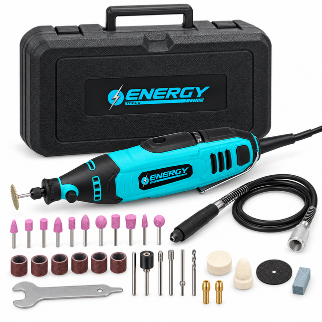 Energy Mototool 135 W Kit 40 Piezas, MRG135/120