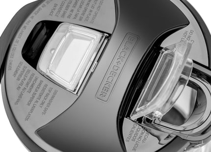 Licuadora Digital Black + Decker BL1840MS | 700W | Jarra de Vidrio 1.5L | 3 Velocidades | 2 Funciones Automáticas | Vaso Personal | Gris