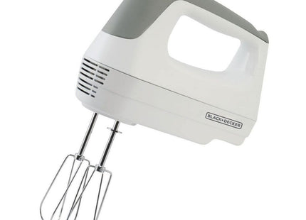 BLACK+DECKER MX1500W Batidora de Mano Blanca 175 W con 5 Velocidades