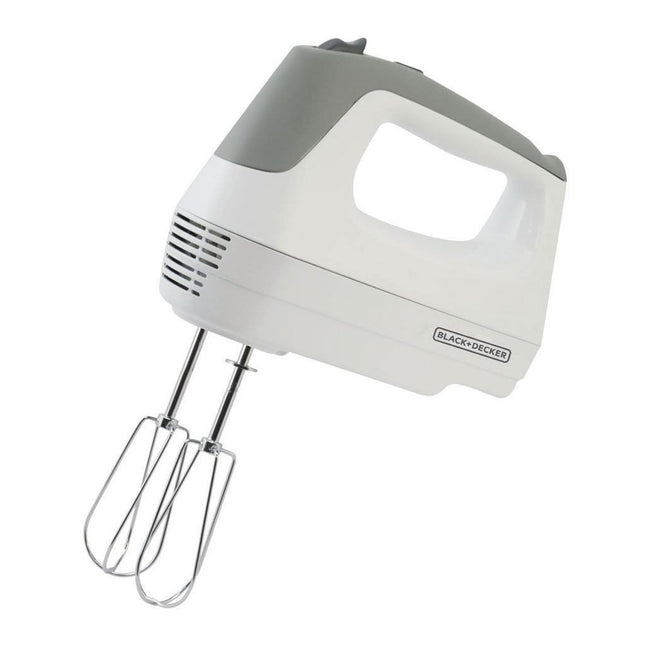 BLACK+DECKER MX1500W Batidora de Mano Blanca 175 W con 5 Velocidades
