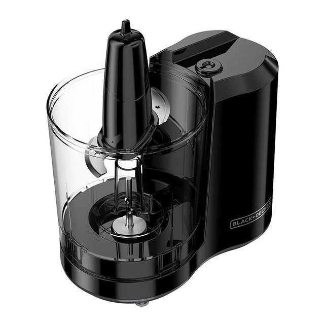 Pica Todo Black + Decker HC300B | 3 Tazas | 175W | Control de Pulso | Negro