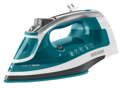 Plancha de Vapor Black+Decker Vitessa ICR1924 | Suela Cerámica | Cable Retráctil