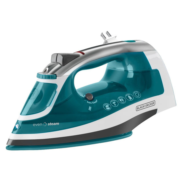 Plancha de Vapor Black+Decker Vitessa ICR1924 | Suela Cerámica | Cable Retráctil