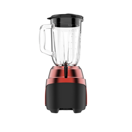 Licuadora Black+Decker BL0876‑2RDLA | 700 W | 8 Velocidades + Pulso | Jarra Vidrio 1.25 L | Acero Inoxidable | Roja