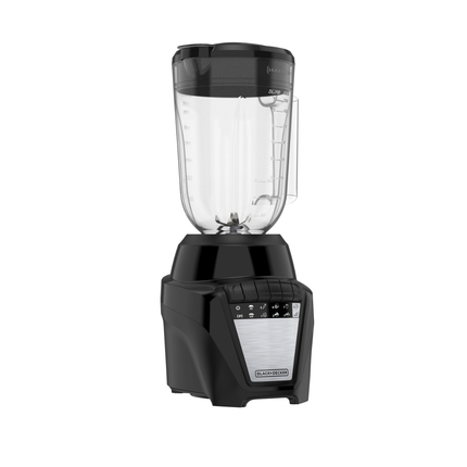 Licuadora Black+Decker BL0876‑3BDLA | 700 W | 8 Velocidades + Pulso | Jarra Vidrio 1.25 L + Plástico 1.65 L | Acero Inoxidable