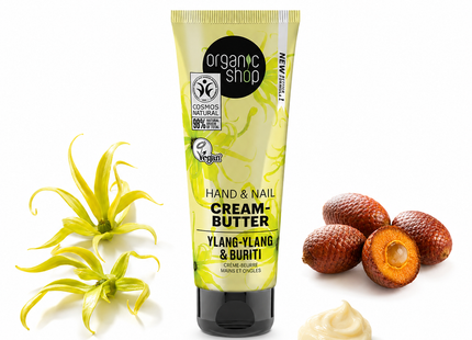 Organic Shop Crema manos y uñas ylang-ylang & buriti 75 ml