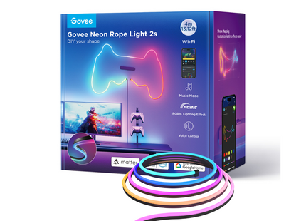 Luces Govee H61D4 Neon Rope Light 2S, 4 Metros