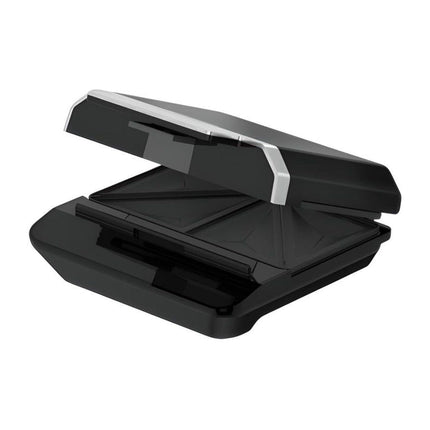 Sandwichera Black+Decker SM602F-1BDLA | 750 W | Placas Antiadherentes | Clip de Cierre | Almacenamiento Vertical