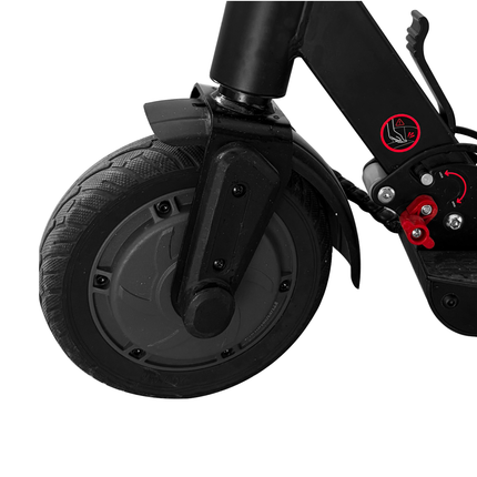 Scooter Eléctrico Black Power R32B | Autonomía hasta 15 km | Motor 250W | Plegable | Velocidad máx. 25 km/h | Ruedas 8”