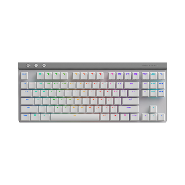 Teclado Gaming RGB Logitech G515 Lightspeed TKL | Mecánico | Inalámbrico | Bluetooth | Inglés