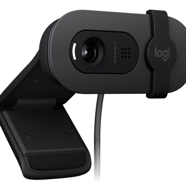Cámara Web Logitech Brio 100 | Full HD 1080p | Micrófono Integrado