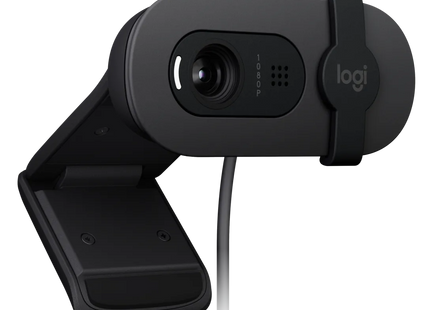 Cámara Web Logitech Brio 105 | Full HD 1080p | Micrófono Integrado | Graphite