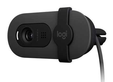Cámara Web Logitech Brio 105 | Full HD 1080p | Micrófono Integrado | Graphite