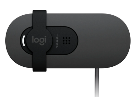 Cámara Web Logitech Brio 105 | Full HD 1080p | Micrófono Integrado | Graphite