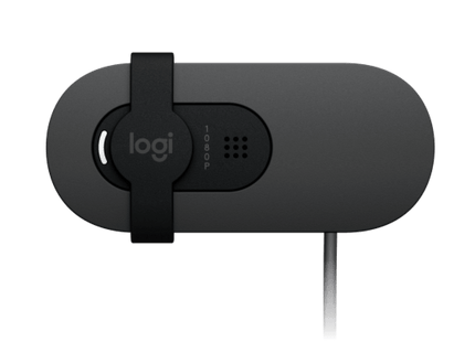 Cámara Web Logitech Brio 100 | Full HD 1080p | Micrófono Integrado