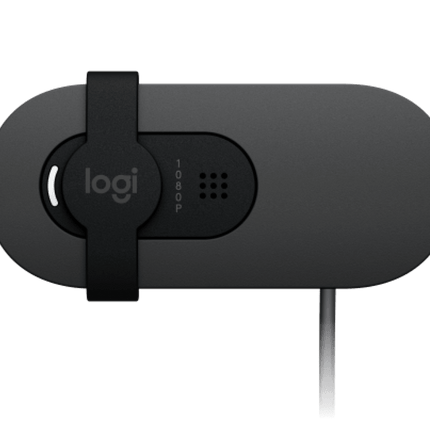 Cámara Web Logitech Brio 100 | Full HD 1080p | Micrófono Integrado
