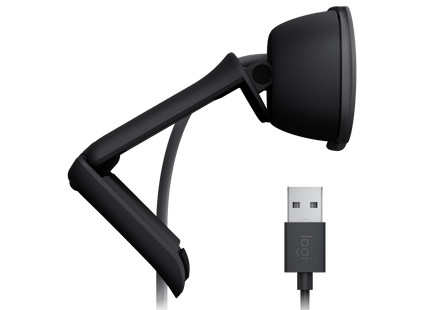 Cámara Web Logitech Brio 100 | Full HD 1080p | Micrófono Integrado
