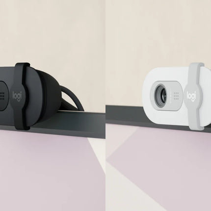 Cámara Web Logitech Brio 100 | Full HD 1080p | Micrófono Integrado | Color Blanco