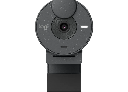 Cámara web Logitech Brio 300 Full HD color graphite vista frontal completa