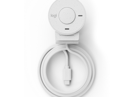 Cámara Web Logitech Brio 300 | Full HD | Blanco | USB