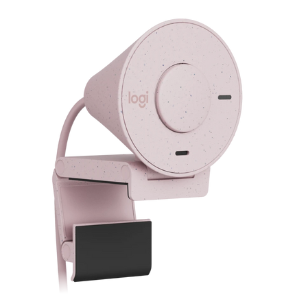 Cámara Web Logitech Brio 300 | Full HD 1080p | USB-C | Rose