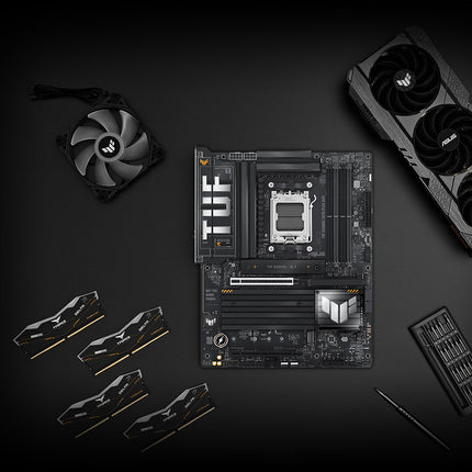 Tarjeta Madre ASUS TUF Gaming X870-Plus WiFi | AM5 | ATX | DDR5 | PCIe 5.0 | USB-C