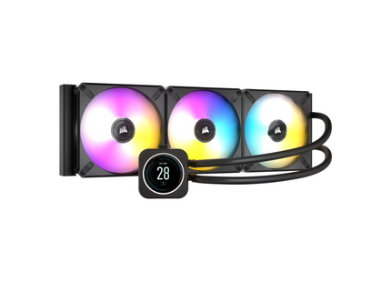 Enfriamiento Líquido Corsair iCUE H170i Elite LCD | 420mm | RGB | Pantalla LCD | CW-9060063-WW