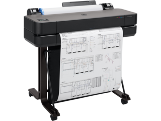HP Plotter DesignJet T650 24" Largo Formato 5HB08D