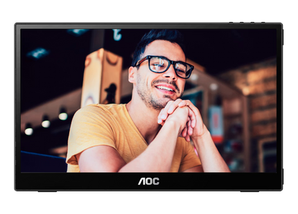 Monitor Portátil AOC 15.6", 16T20