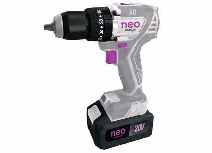Neo Taladro Percutor/Atornillador 13mm 20V, TP 1213/4/20 k2