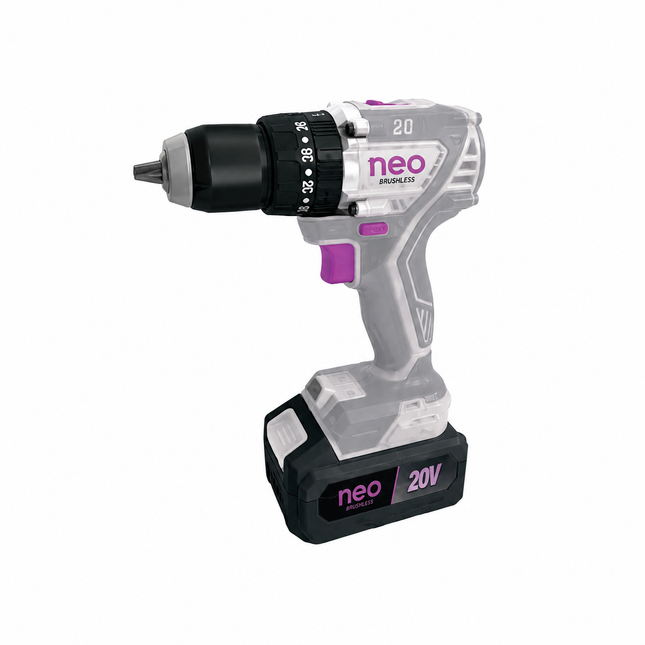 Neo Taladro Percutor/Atornillador 13mm 20V, TP 1213/4/20 k2