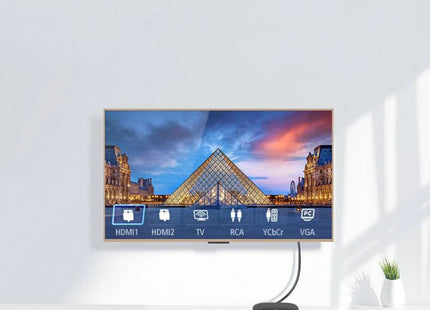 Conectores HDMI macho dorados del cable UGREEN HD118 vista detalle
