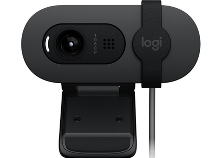 Cámara Web Logitech Brio 100 | Full HD 1080p | Micrófono Integrado