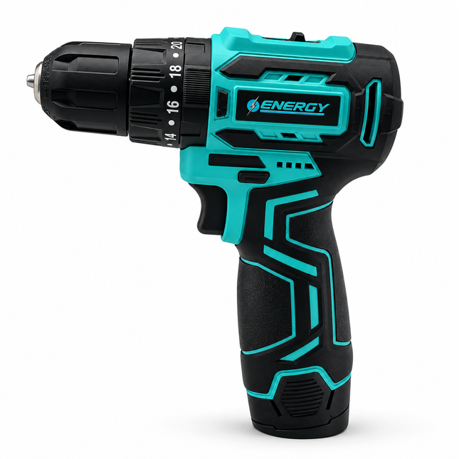 Energy Combo Taladro Percutor 12V y Pinza, DDIB10/12 C1 + WP07