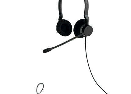 Jabra Biz 2300 Duo USB-A UC Headset Alámbrico con Micrófono de Cancelación de Ruido