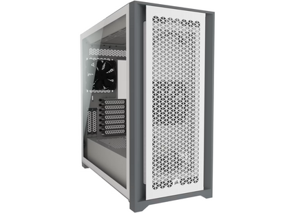 Case Gaming Corsair 5000D Airflow | Mid Tower ATX | Vidrio Templado | Blanco | CC-9011211-WW