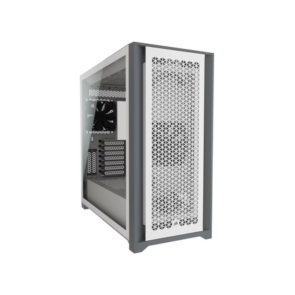 Case Gaming Corsair 5000D Airflow | Mid Tower ATX | Vidrio Templado | Blanco | CC-9011211-WW