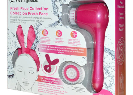 Cepillo Facial Westinghouse WH1171 | Incluye banda para cabello | 5 cabezales | Recargable