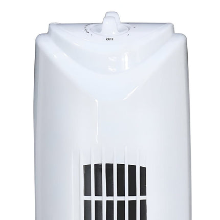 Ventilador de Torre CHIQ 29″ CQVJ29E1O1BW | 3 Velocidades | Temporizador 60 min | Oscilante | Blanco