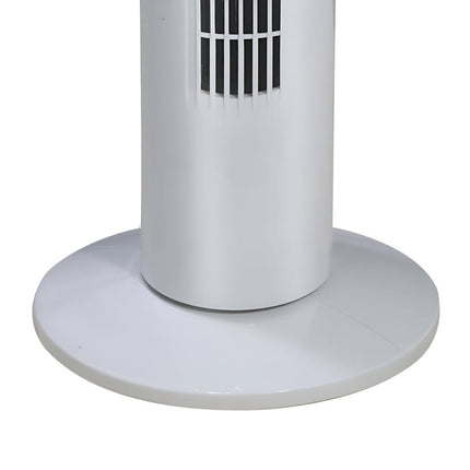 Ventilador de Torre CHIQ 29″ CQVJ29E1O1BW | 3 Velocidades | Temporizador 60 min | Oscilante | Blanco